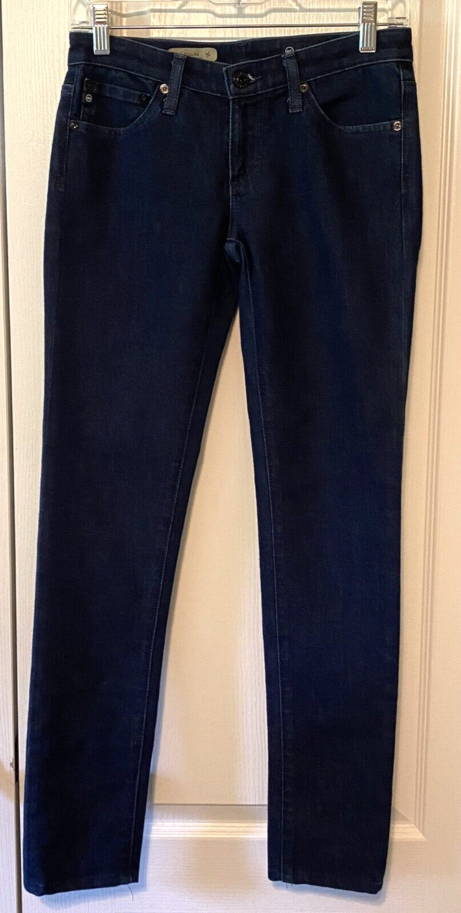AG Adriano Goldschmied Women's The Legging Jeans Dark Super Skinny Fit Size 26R